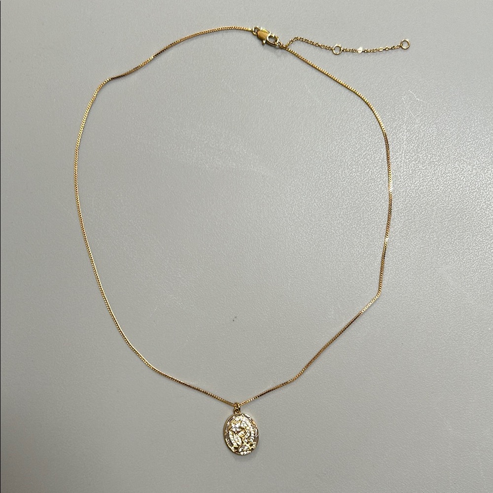 Moon Star and Sun Gold Necklace